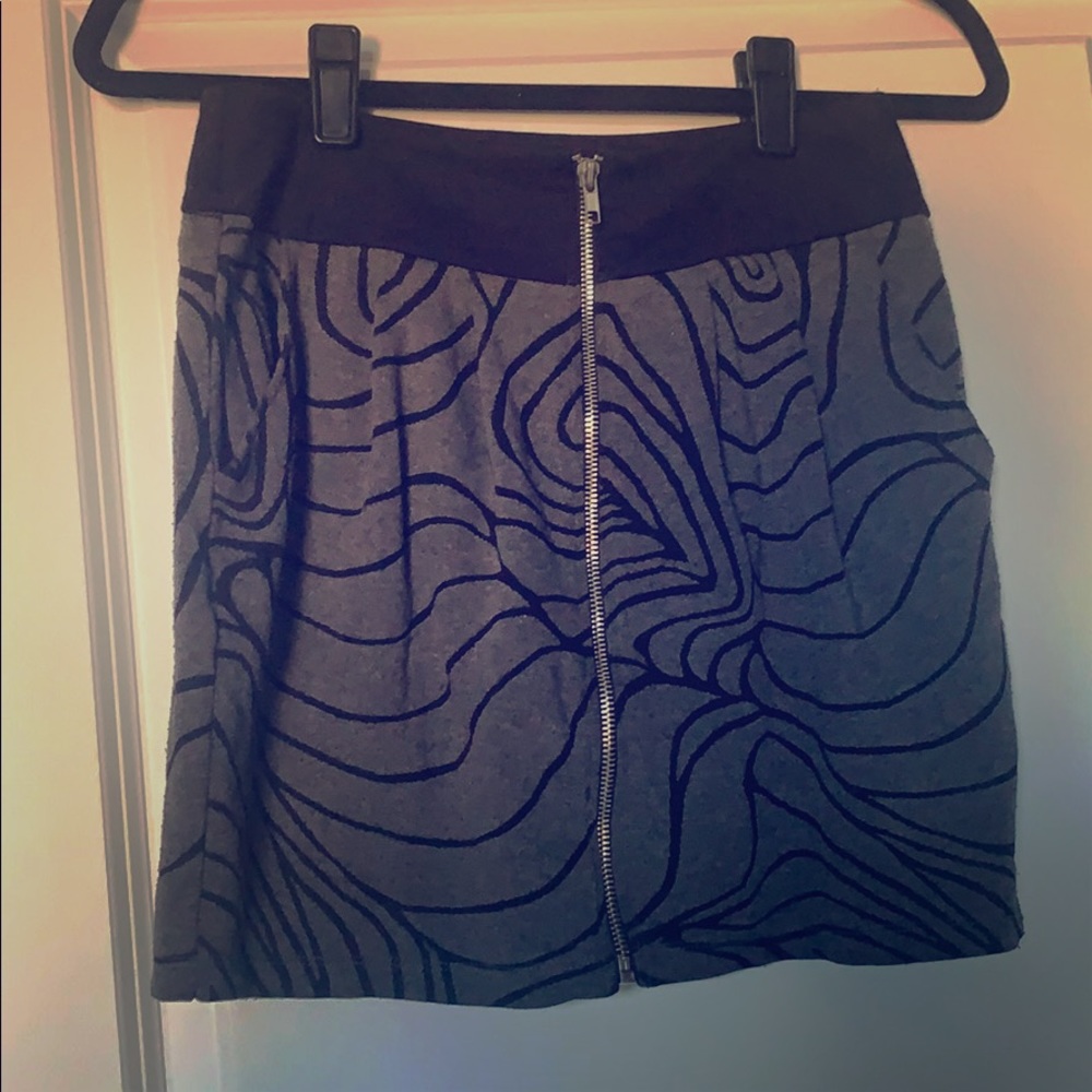 Forever 21 Patterned Mini-Skirt